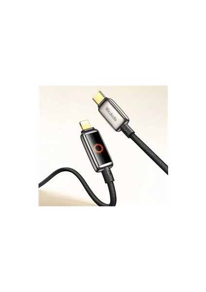 Ca-6670 iPhone Uyumlu Braket Serisi Stand Data-Şarj Kablosu-Siyah