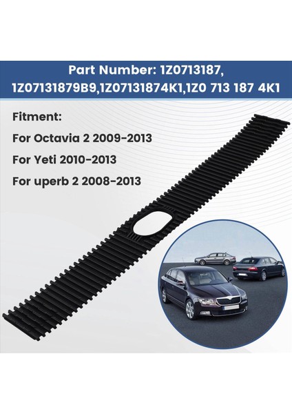 Araba Iç Fren Körü Deklanşör Şeridi Astar Kapak Trim 1Z0713187 Skoda Octavia 2 A5 Superb Mk2 3t (Yurt Dışından) fırsatları