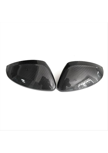 Peugeot 2008 Için 208 Opel Corsa 2019-2025 Araba Değiştirme Dikizleme Yan Ayna Kapak Kanat Kepi Trim Karbon Fiber (Yurt Dışından)