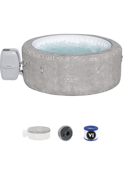 Lay-Z-Spa® 60065 Zurich Energysense Signature Airjet™ Şişme Spa Havuzu, 2-4 Kişilik fırsatları