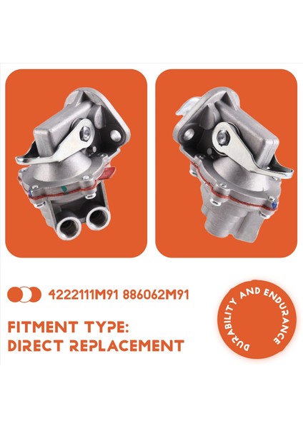 886062M91 Massey Ferguson Için Yakıt Pompası 135 150 230 240 Motor Yakıt Kaldırma Pompası 4222111M91 3637307M91 (Yurt Dışından) indirimleri