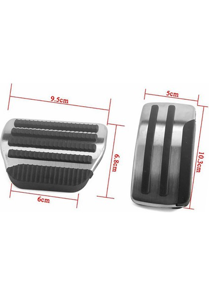 Nissan X-Trail Için Ayak Pedalı T31 Qashqai J10 Teana J32 Hızlandırıcı Gaz Yakıt Freni Pedalı Pedler Paspaslar Kapak Araba Stilleri (Yurt Dışından) fırsatları