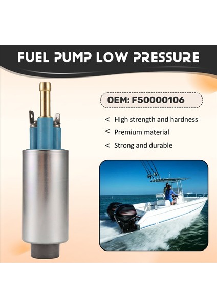 Merkür Marine F50000106 880596T58 Için Düşük Basınçlı Petrol Benzinli Elektrikli Yakıt Pompası (Yurt Dışından) fırsatları