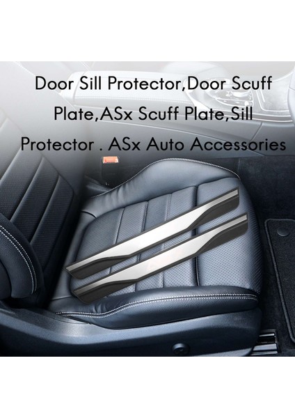 Mitsubishi Asx Otomatik Aksesuarlar 2010 2019 Kapı Eşyası Protector Scuff Plakası (Yurt Dışından) fırsatları
