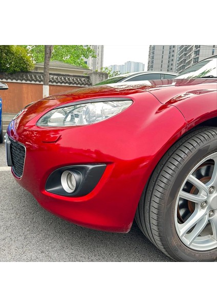 Mazda Mx-5 Nc Miata Için Ön Far Kaş Kapağı Kaplama Çıkartma 2009-2015 Dış Aksesuarlar Karbon Fiber Desen (Yurt Dışından) fiyatları