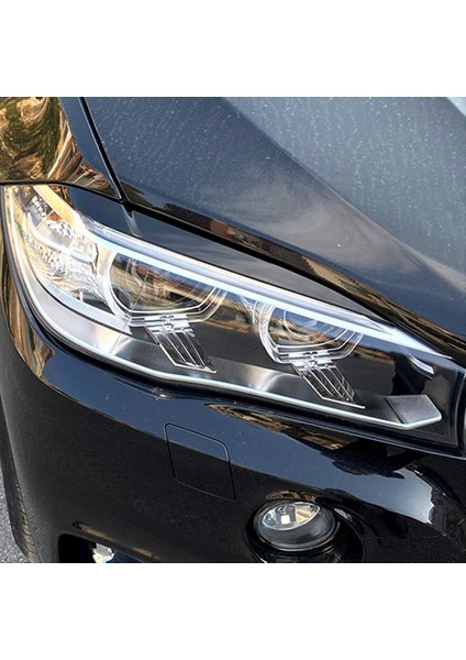 Araba Ön Far Kaş Lambası Kaş Kapağı Döşeme Bmw X5 F15 X6 F16 2014-2018 Otomatik Aksesuarlar Siyah (Yurt Dışından) fırsatları