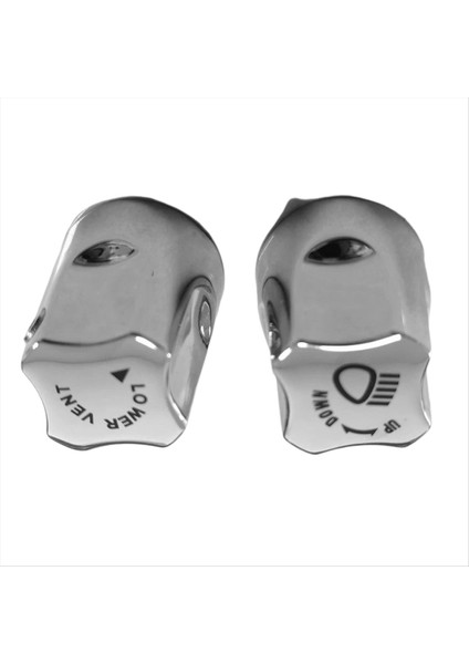2pc Motosiklet Krom Ön Far Yukarı/aşağı Honda Goldwing Için Ayar Düğmesi GL1500 1988-2000 Far Yukarı/aşağı Düğmesi (Yurt Dışından) modelleri