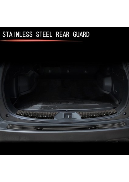 Subaru Forester Için Araba Paslanmaz Çelik Bagaj Koruma Plaka Döşeme 2025 Arka Bagaj Koruyucu Plaka Siyah (Yurt Dışından) fırsatları