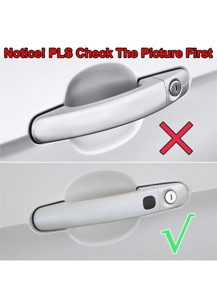 Ford Focus Için Mk2 Mk3 Kaçış Kuga C-Max S-Max Galaxy Mondeo Mk4 Krom Kapı Tutucu Kapak Trim Kaplama Anahtarsız Giriş (Yurt Dışından) fiyatları