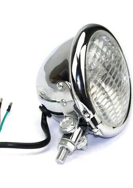 4.5 Inç Motosiklet Farları Sportster Cafe Racer Chopper Bobber Için LED Getirme Farları (Yurt Dışından) modelleri