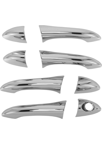 Araba Üçlü Krom Kapı Tutucu Kapak Trim Bmw X5 E53 2000-2006 (Yurt Dışından)