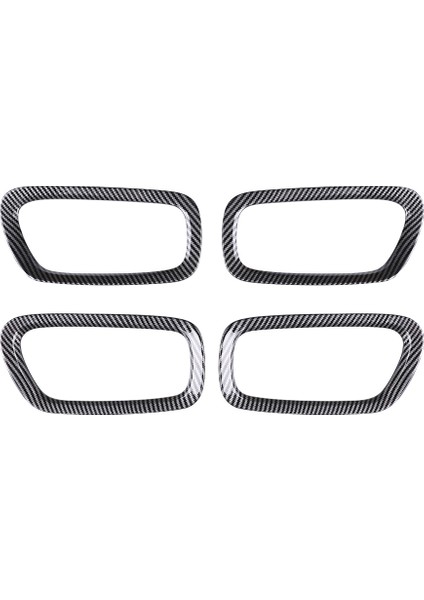 Araba Iç Karbon Fiber Kapı Kolu Çerçeve Kapak Honda Hrv Hr-V Vezel 2021 2022 Için (Yurt Dışından)