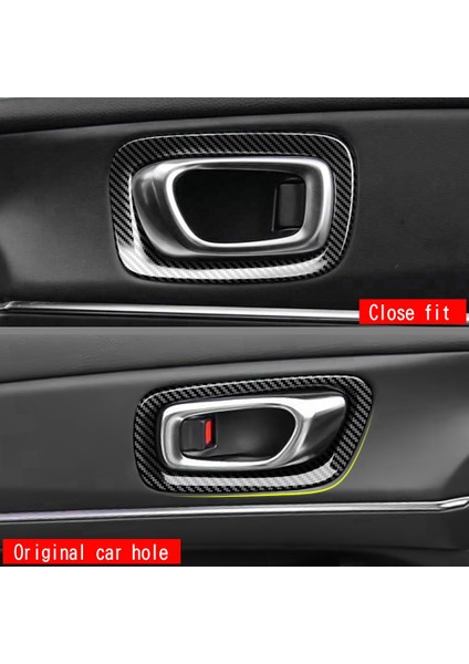 Araba Iç Karbon Fiber Kapı Kolu Çerçeve Kapak Honda Hrv Hr-V Vezel 2021 2022 Için (Yurt Dışından) fırsatları