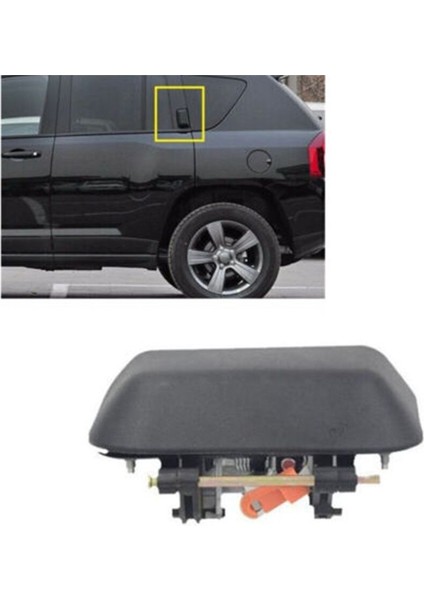 Sağlam Hassas Araba Kapısı Dış Dış Kapı Tutucu 05115826AF 05115827AF Jeep Compass 2007-2017 Için (Yurt Dışından) modelleri