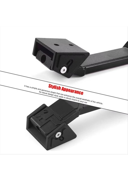 Alüminyum Araba Dış Kapı Kolları Jeep Wrangler Için Bagaj Kapı Kolu Jk 2007-2017 Siyah (Yurt Dışından)