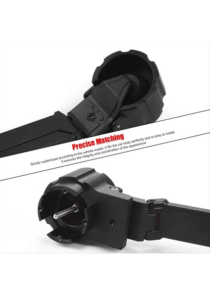 Alüminyum Araba Dış Kapı Kolları Jeep Wrangler Için Bagaj Kapı Kolu Jk 2007-2017 Siyah (Yurt Dışından) fiyatları