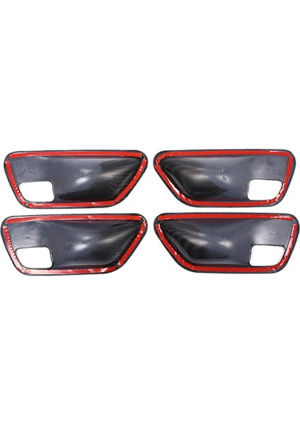 Karbon Fiber Görünüm Araba Kapı Kolu Kapaklar -Bmw 3 4 Serises F30 F34 3gt Iç Oto Aksesuarları (Yurt Dışından) indirimleri