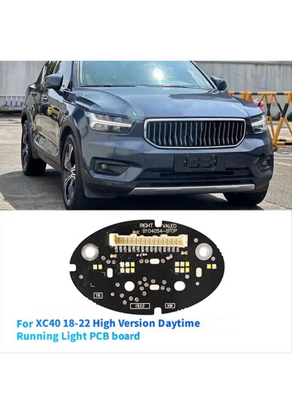 1paır Ön Far Pcb Kartı LED Çip 90122310/PCB/L 90122310/PCB/R Volvo XC40 18-22 Sürüm B104053-B (Yurt Dışından) modelleri