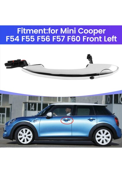 Araba Ön Dış Kapı Kolu 51712457413 Bmw Mini Cooper F54 F55 F56 F57 F60 Ön Sol (Yurt Dışından) fırsatları