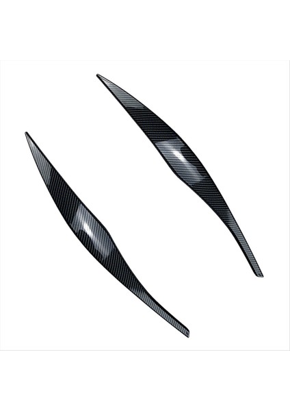 Araba Farları Kaşları, Far Kaşları Bmw 3 Serisi Için Uyumlu E90 E91 320I 330I 2005-2012 (Yurt Dışından)