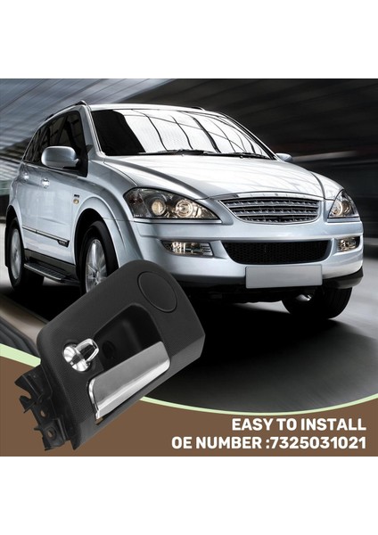 Araba Iç Kapı Kolu Arka Sol Düğme El Kolu Ssangyong Için Kyron Actyon/sports 2005-2007 Roewe W5 2011-2014 (Yurt Dışından) indirimleri