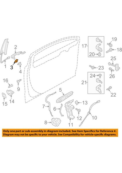 DS7Z-54218A15-DC Araba Ön Sol Kapı Kolu Kilit Kilidi Ford Fusion Edge 2015-2020 Gri (Yurt Dışından) indirimleri