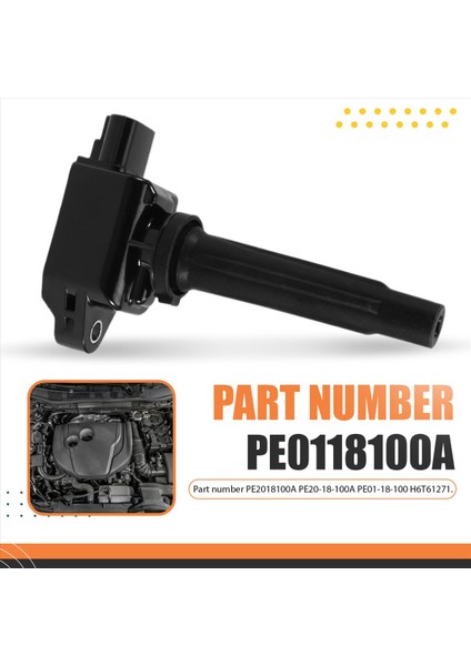 Ateşleme Bobini Voltaj Paketi PE2018100A PE20-18-100A PE0118100A PE01-18-100 H6T61271 Mazda 3 6 Cx-5 Atez (Yurt Dışından) indirimleri