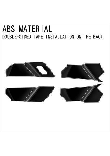 Araba Rhd Parlatıcı Siyah Iç Kapı Koyu Kase Panel Kapak Mazda Cx-60 2022 2023 Iç Aksesuarlar (Yurt Dışından) indirimleri