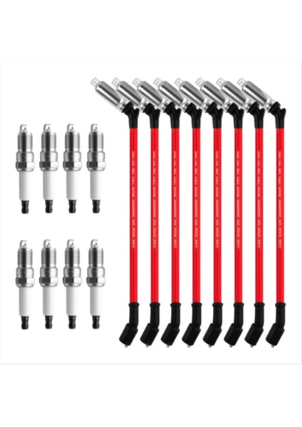 8pcs 41-962 Buji ve 48322 Chevy Silverado Gm 4.8l 5.3l 6.0l V8 (Yurt Dışından) modelleri