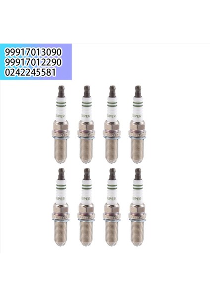 8pcs Bujiler 99917013090 99917012290 0242245581 Porsche Için 911 Boxster Cayenne Cayman 2008-2016 (Yurt Dışından) fiyatları