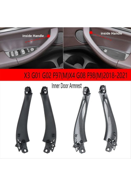 Sağ Araba Kapısı Koltuk Tutağı Kapak Bmw X3 G01 G02 F97 (M) X4 G08 F98 (M) 2018-2021 Siyah (Yurt Dışından) fiyatları