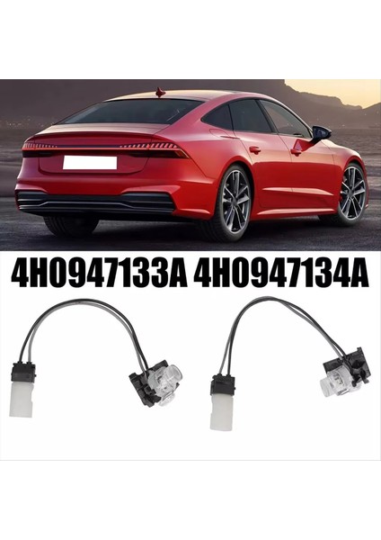 Araba Kapı Tutucu Işık Audi A6 A7 A8 Q7 S6 S7 S8 4H0947133A 4H0947134A Araç Aksesuarları (Yurt Dışından) fiyatları