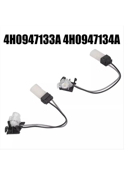Araba Kapı Tutucu Işık Audi A6 A7 A8 Q7 S6 S7 S8 4H0947133A 4H0947134A Araç Aksesuarları (Yurt Dışından) indirimleri