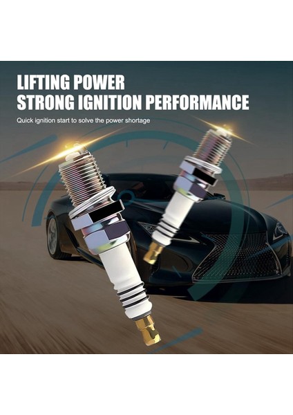 4pcs Araba Buji Otomotiv Motor Aksesuarları BKR5EIX-11 5464 Honda Mazda Lexus Buji Için (Yurt Dışından) indirimleri