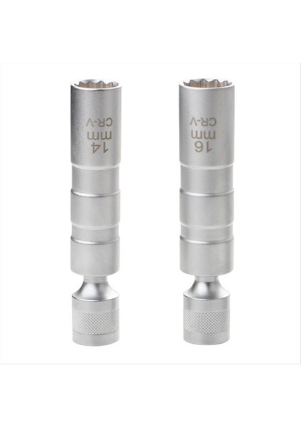 2pcs 14MM 16MM Mıknatıs Buji Çıkarma Aracı Anahtar Kol 3/8inch 12 Noktalı Döner Mum Anahtar Soket Kiti (Yurt Dışından) fiyatları