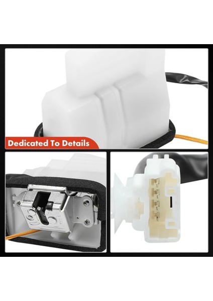 Toyota 4runner Için Araba Arka Kapağı Kapak Kilit Aktüatörü 2010-2020 Bagaj Kapak Kilit Mandal 69110-35081 69110-35080 (Yurt Dışından) fiyatları