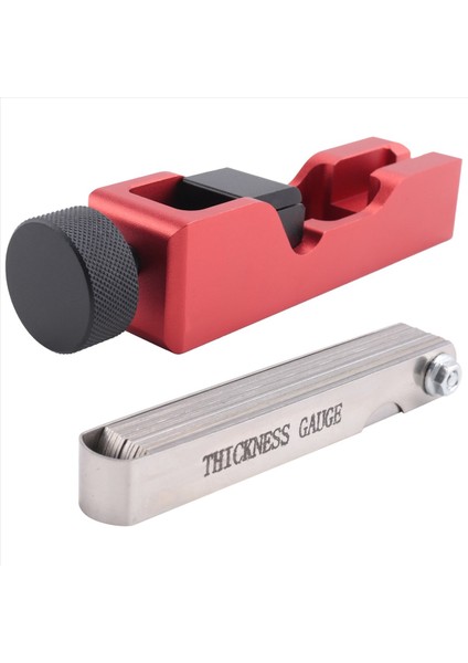 Buji Alan Aracı Buji Caliper Buji Tapa Ayar Aracı Alan Ayarlama Aracı Evrensel Kırmızı (Yurt Dışından) indirimleri