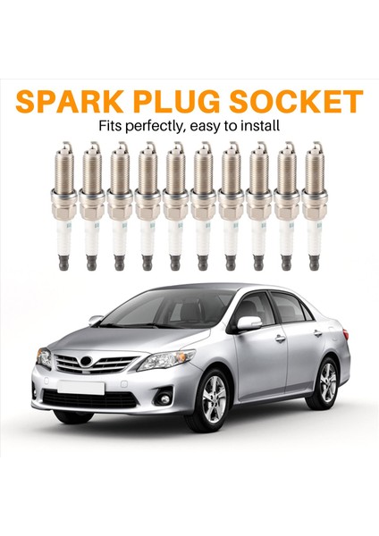 10PCS/LOT SC20HR11 90919-01253 Toyota-Corolla-Vios Için Iridium Bujiler Için Uygula 1.6 (Yurt Dışından) fırsatları
