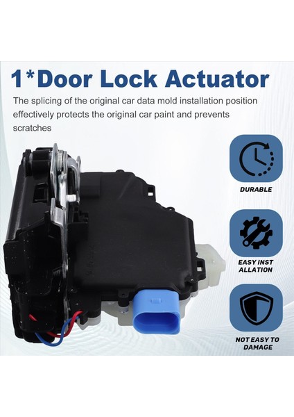 Kapı Kilidi Aktüatör Kapı Kilidi Aktüatör Mekanizması 3B1837016BC Vw Polo Skoda Mk5 T5 Ön Sağ (Yurt Dışından) fırsatları