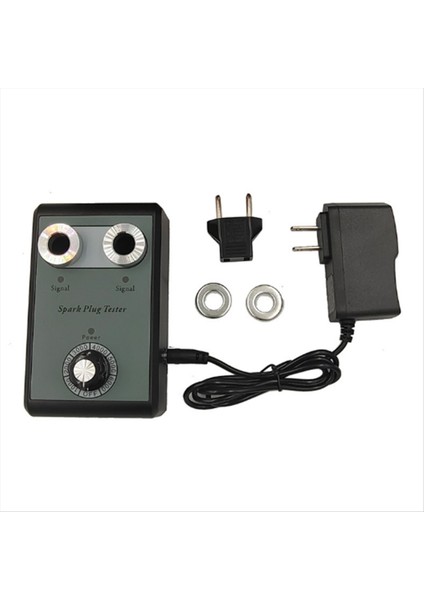 Araba Buji Test Cihaz Ateşleme Test Cihazları Otomotiv Teşhis Aracı 12V Araç Kamyonu Için Çift Delik Dedektörü (Yurt Dışından)