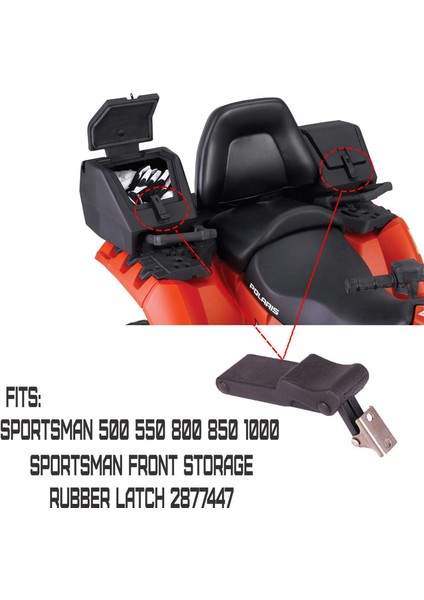 4x Esnek Yumuşak Siyah Kauçuk Çekme Mandal, Soğutucu Için Mandal, Tekne Bölmesi, Polaris Sportsman Için Kargo Kutusu 7081927 (Yurt Dışından) fırsatları