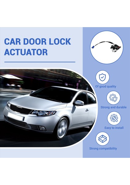 Kia Cerato Forte Için Araba Ön Sağ Kapı Kilidi Aktüatör Güç Kilidi Aktüatör Motoru 2008-2013 813201M040 (Yurt Dışından) indirimleri
