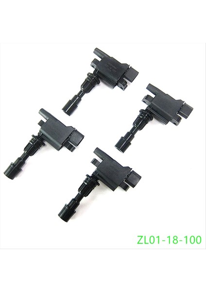 4pcs Mazda 323F 323S Için Ateşleme Bobini 1.5/1.6l 1998-2004 ZL01-18-100 ZL0118100 ZL01-18-100A (Yurt Dışından) fiyatları