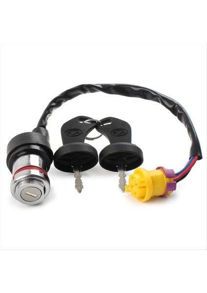 Kontak Anahtar Anahtarı Kilidi Linhai Için 4 Tel 250 250CC 260CC 300 300CC 400 400CC Atv Utv (Yurt Dışından) modelleri