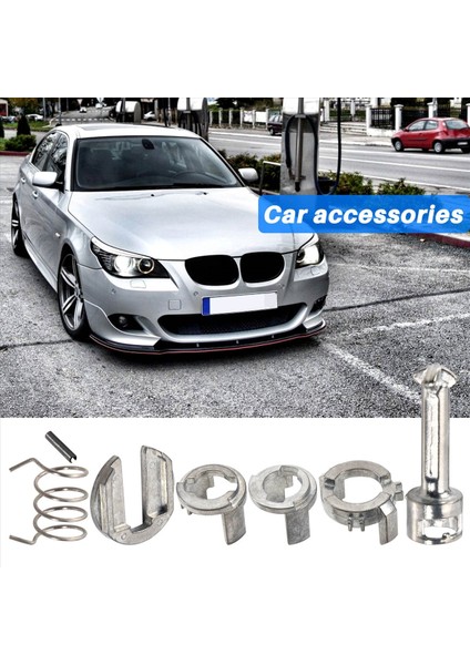 Araba Ön Sol ve Sağ Kapı Kilit Silindir Onarım Kiti Değiştirme 51217035421 For-Bmw X3 E83 X5 E53 (Yurt Dışından) fırsatları