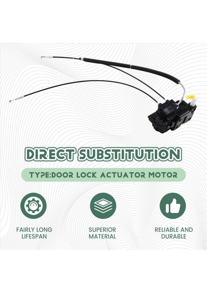 Nissan Tiida C11 Tiida Latio C110501ED500 Için 80501-ED500 Araba Kapı Kilidi Aktüatör Motoru (Yurt Dışından) fırsatları