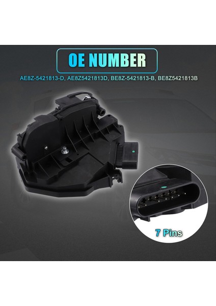 Ford Fiesta Için 1.0l 1.6l 2011-2018 FE8Z-5421813C AE8Z-5421813-D Kapı Kilidi Aktüatör Ön Sol (Yurt Dışından) fiyatları
