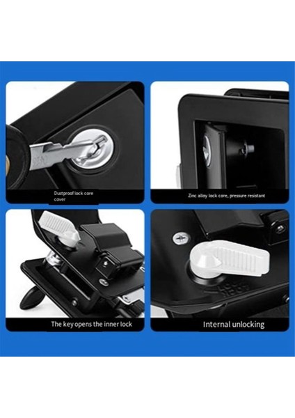 Rv Kilit Karavan Kapı Kolu Kilit Kabin Paneli Kilit Çifte Sigorta Rv Kamer Karavanı Için Taşınabilir Taşınabilir (Yurt Dışından) fırsatları