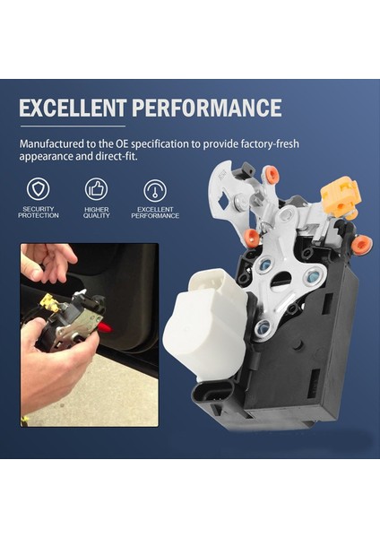 Güç Kapısı Mandalı Kilit Aktüatörü 937-511 937511 22834666 Express Için 1500 2500 3500 4500 Arka Sağ Yolcu Tarafı (Yurt Dışından) indirimleri