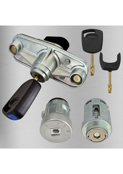 Araba Kilidi Seti Kontak Anahtar Kapı Kilidi Bagaj Kilidi LK1S71F22050AA Ford Mondeo 2001-2007 Için (Yurt Dışından) fiyatları